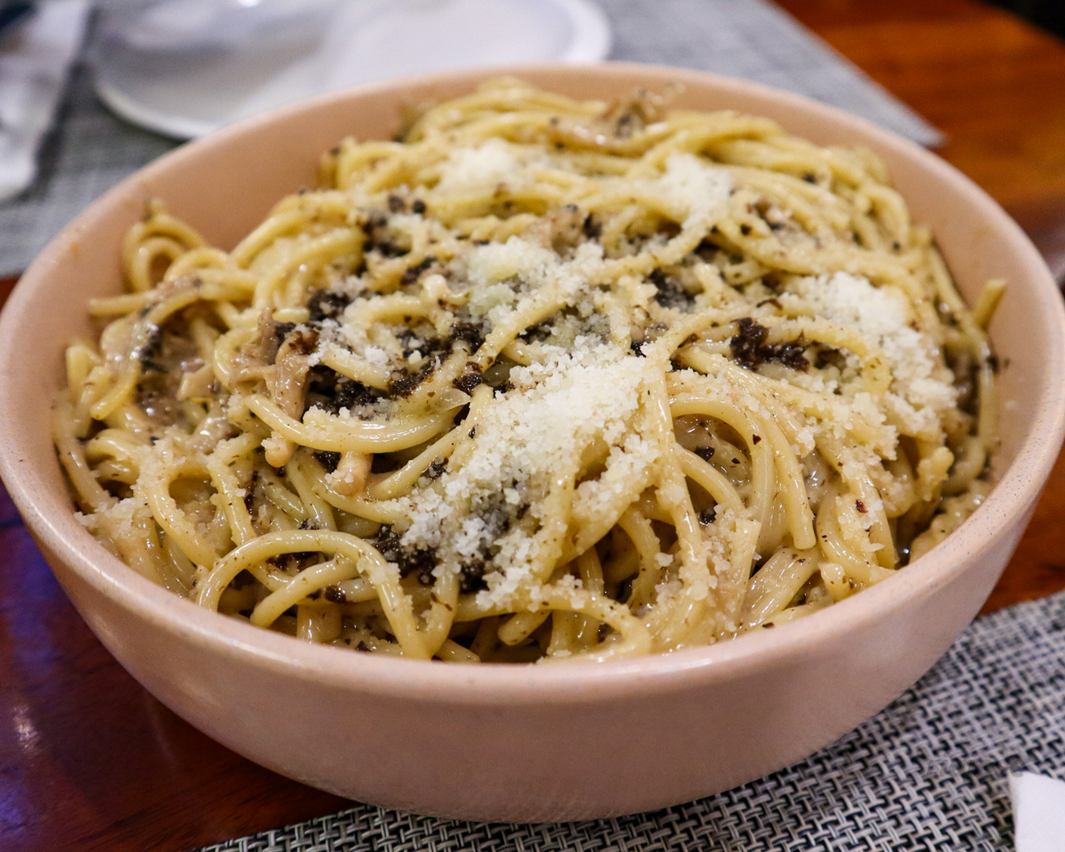 Black Truffle Pasta by The Fat Cow